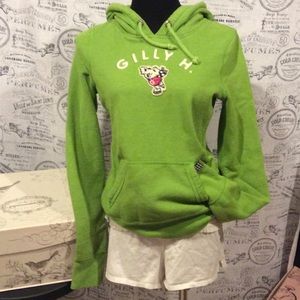 Green Gilly Hicks Pullover sweatshirt Sz M